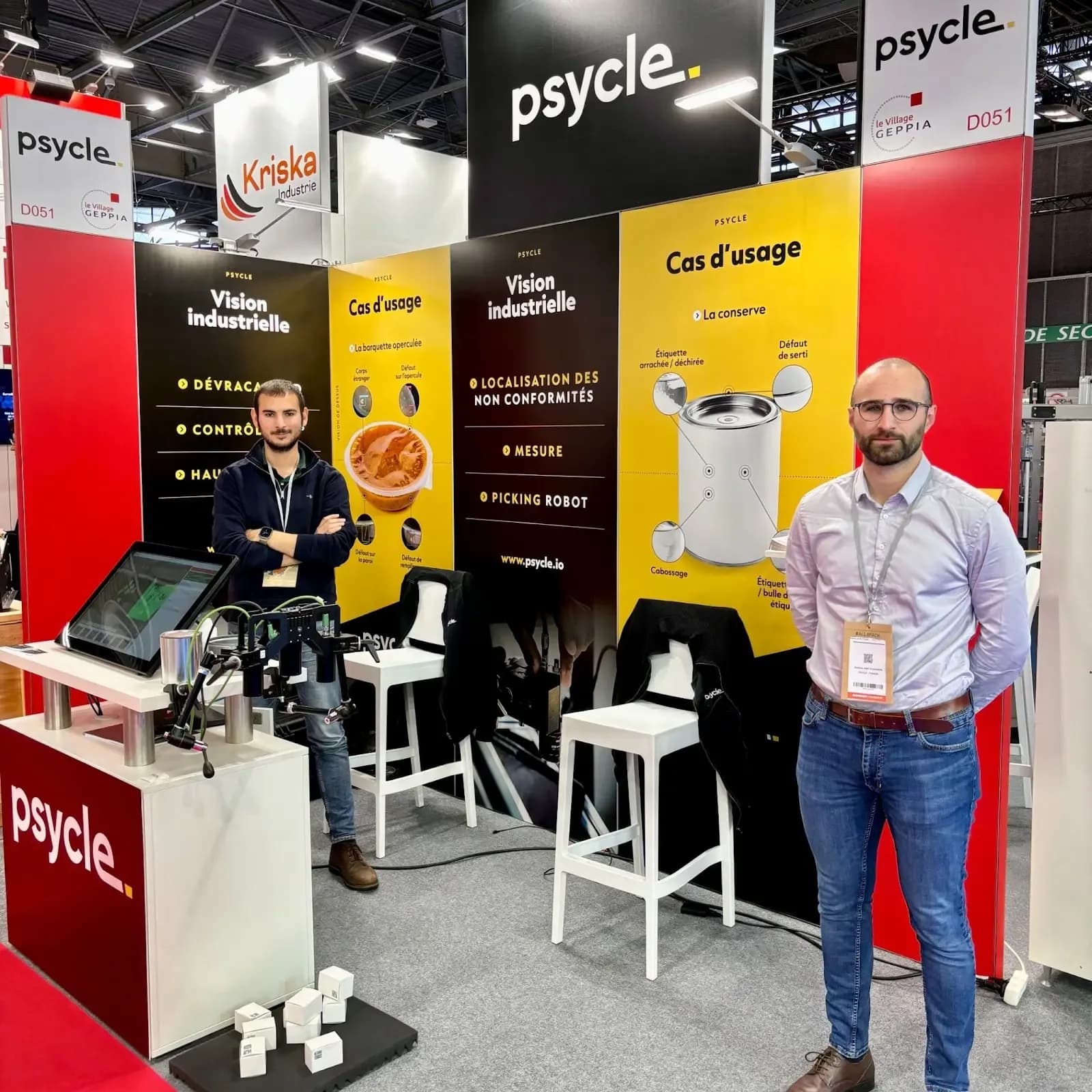 Psycle au salon All4Pack de Paris 2024